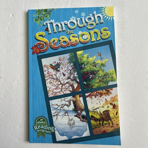 Other - Abeka Reader Through the Seasons 3rd Grade Paperback Book Homeschool Curriculum